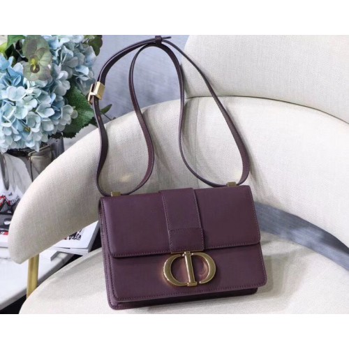 Dior 30 MONTAIGNE TASCHE AUS KALBSLEDER M9203 Weinrot