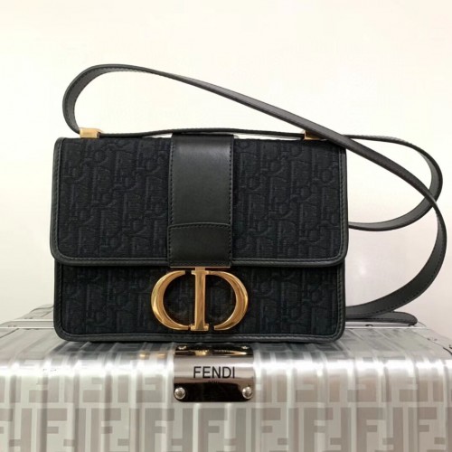 Dior 30 MONTAIGNE CANVAS TASCHE C9203 schwarz