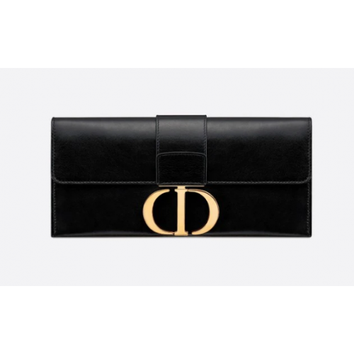 Dior 30 MONTAIGNE Clutch aus Schafsleder M9206 schwarz