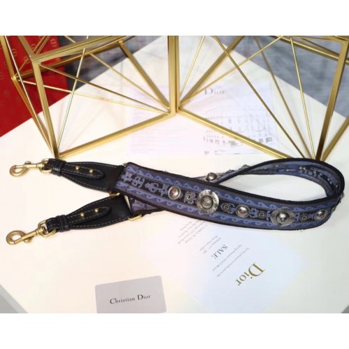 Dior BLAUES CANVAS-ARMBAND 03566