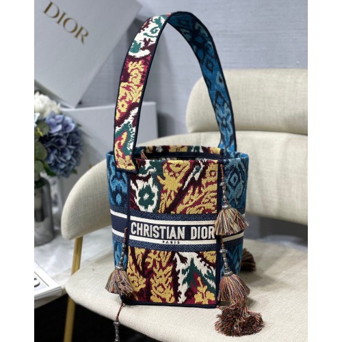 D-BUBBLE BUCKET BAG M1276V Blau