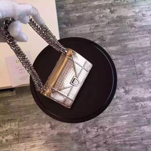 Dior Diorama Tasche Original Leder CD13S Gold