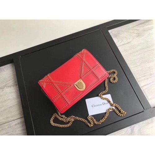 Dior Diorama Tasche Original Schafsleder CD3709 Rot