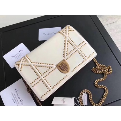 Dior Diorama Tasche Original Schafsleder CD3709 Weiß