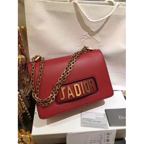 Dior JADIOR Pattentasche Kalbsleder CD9002 Rot