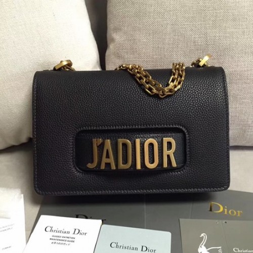 Dior JADIOR Pattentasche Kalbsleder M9003 Schwarz
