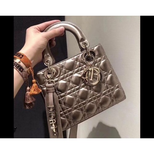 Dior Lady Dior Tasche Original Schafsleder CD5501 Gold Dior Lady Dior Tasche Original Schafsleder CD5501 Gold