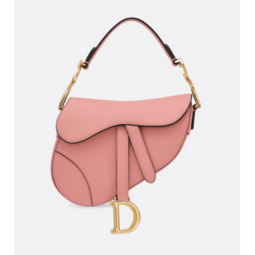 Dior SADDLE-TAS VAN KALFSLEER M0446C rosa