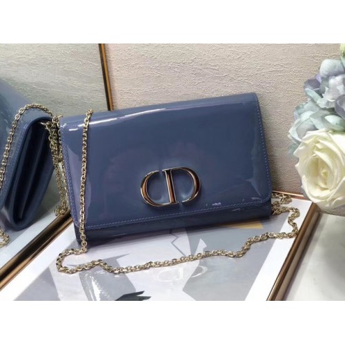 Dior Lederhandtasche M9205 blau
