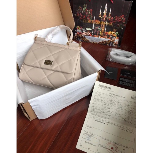 Dolce Gabbana Origianl Leder 4198 grauweiß