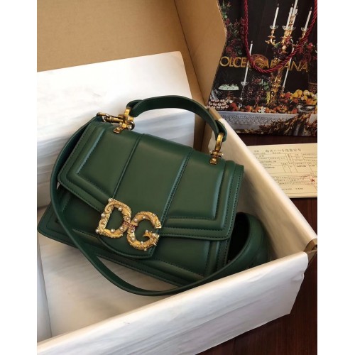 Dolce Gabbana Origianl Ledertasche 4916 Grün