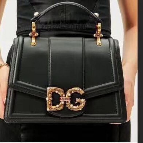 Dolce Gabbana Origianl Ledertasche 4917 Schwarz&Grün