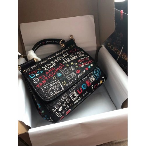 Dolce Gabbana SICILY Tasche Kalbsleder 4136-16