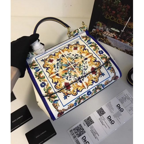 Dolce Gabbana SICILY Tasche Kalbsleder 4136-25