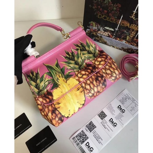 Dolce Gabbana SICILY Tasche Kalbsleder 4136-8