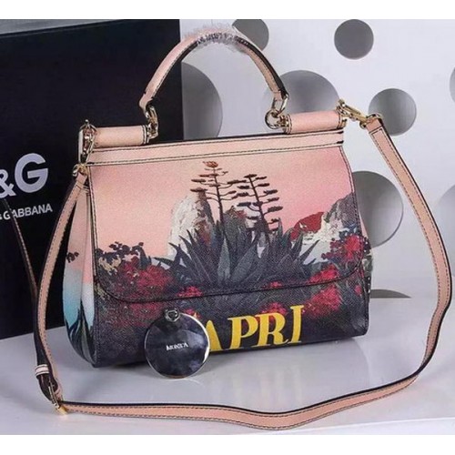 Dolce Gabbana SICILY Tasche Kalbsleder BB4137TAD