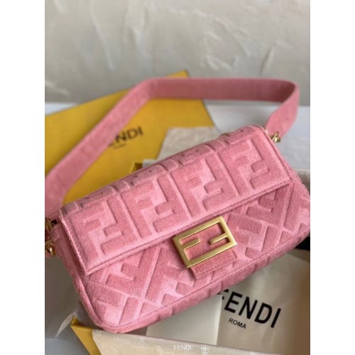 FENDI BAGUETTE Umhängetasche 8BR771A rosa