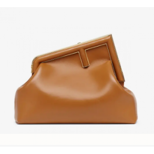 FENDI FIRST MEDIUM Ledertasche 8BP127AB braun