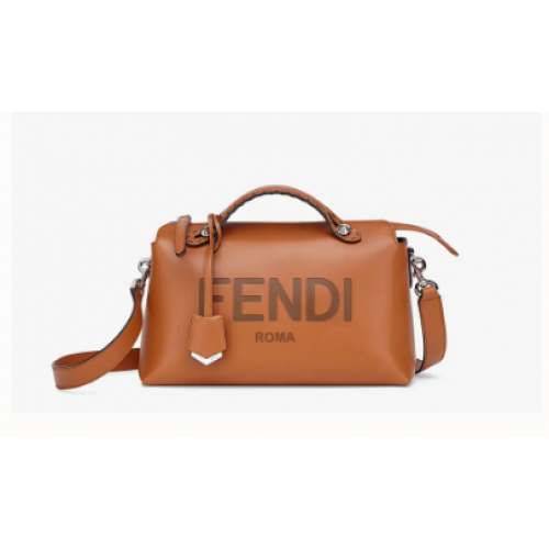 FENDI MEDIUM BY THE WAY Boston Tasche aus Leder 8BL146A Braun