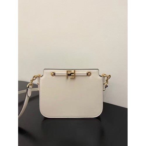 FENDI TOUCH Ledertasche 8BT349AHK2 weiß