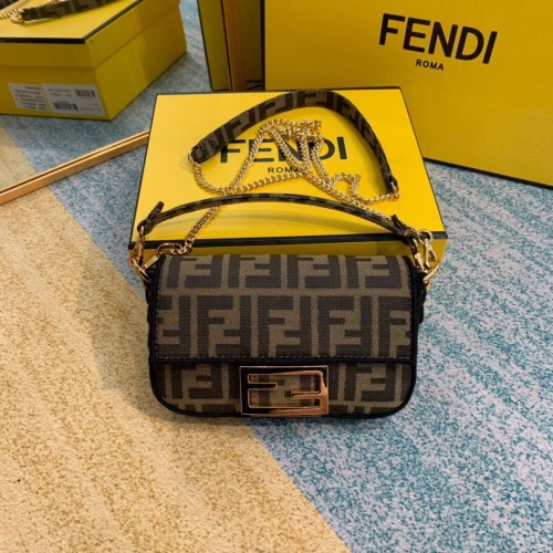 FENDI Stofftasche 8BR600 braun