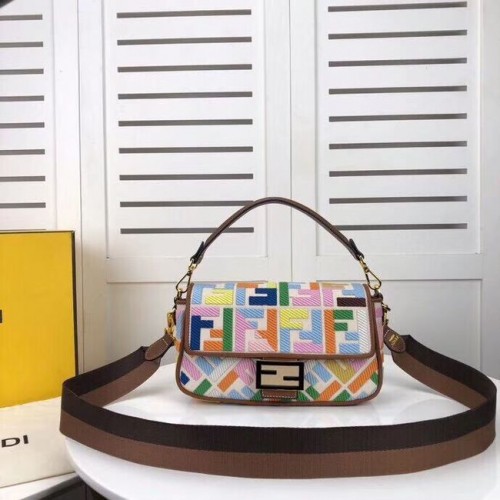FENDI Stofftasche F0386 Regenbogen