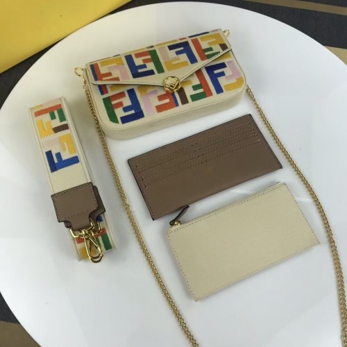 FENDI Stofftasche F1230 Beige