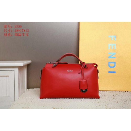 Fendi BY THE WAY Tasche Kalbsleder FD2356 Rot