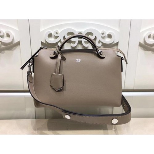 Fendi BY THE WAY Tasche Original Kalbsleder F21790 Grau