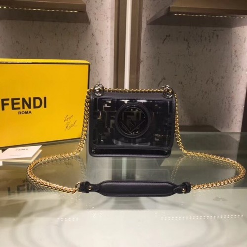 Fendi KAN IF SMALLPU Tragetasche 8BT286A7T schwarz