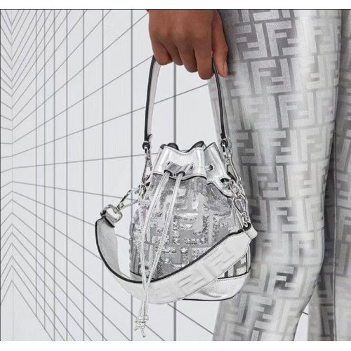 Fendi Prints On PVC-Minitasche 8BS010