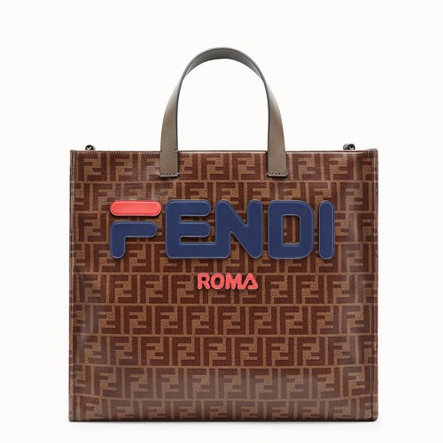 Fendi SHOPPER F1843 braun&blau