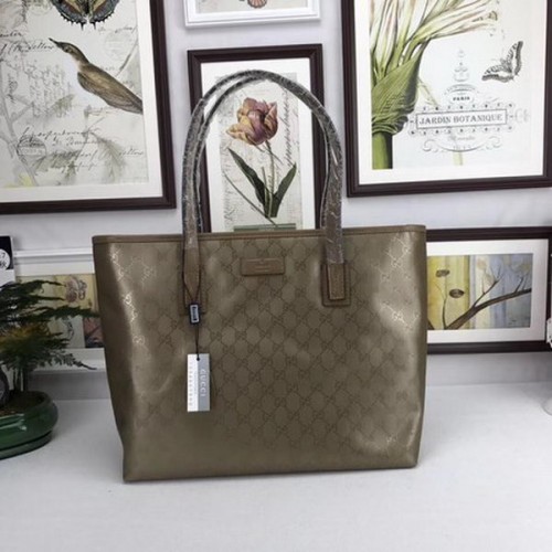 Gucci GG Imprime Tragetasche 211137 Gold