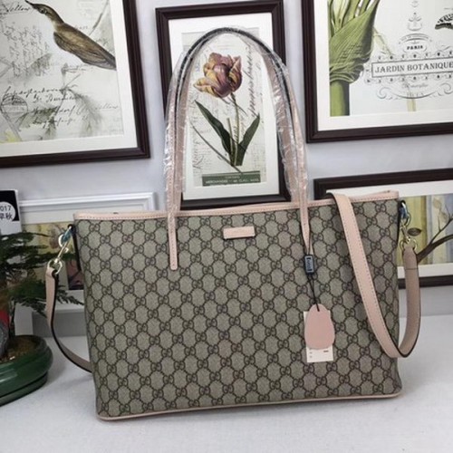 Gucci GG Supreme Canvas Tragetasche 353437 Kamel