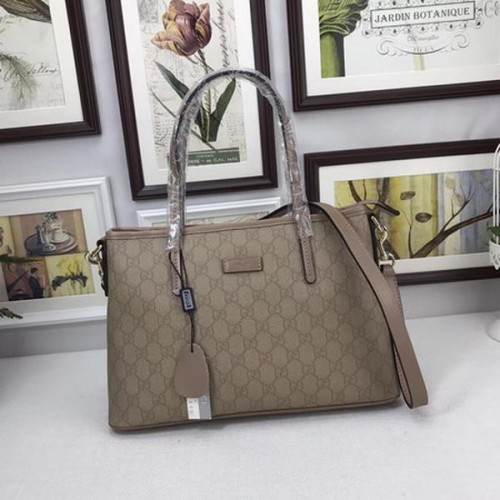 Gucci GG Supreme Canvas Tragetasche 353440 Kamel