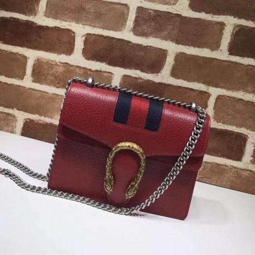 Gucci Dionysus Lichee Muster Mini Umhängetasche 421970 Rot