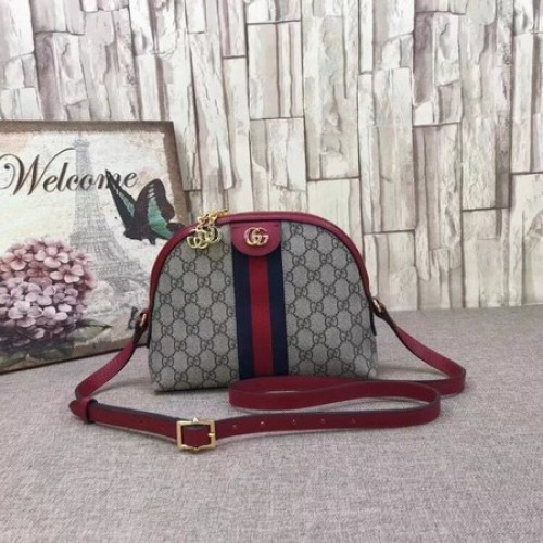 Gucci Ophidia Kleine Umhängetasche 499621 Rot