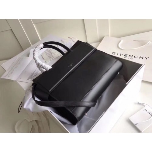 GIVENCHY Horizon Schultertasche aus Leder 95828 schwarz
