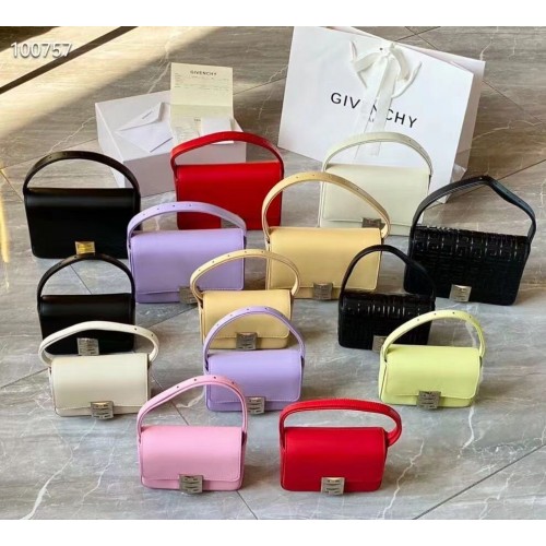 GIVENCHY Original Leder Umhängetasche 1863 Schwarz