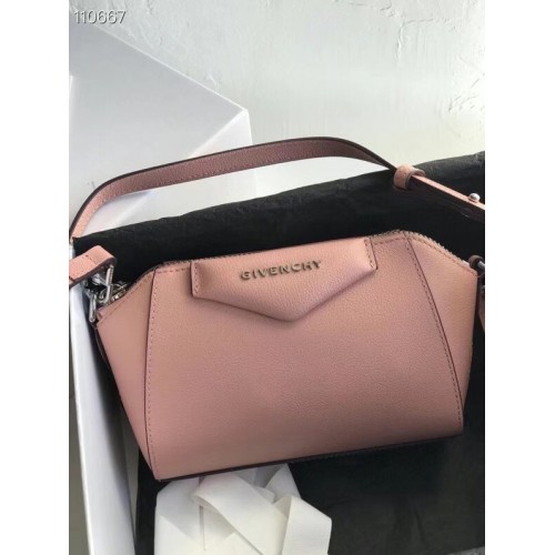 GIVENCHY Original Leder Umhängetasche 1870 rosa