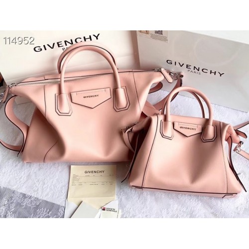 GIVENCHY Original Leder Umhängetasche 63188 rosa