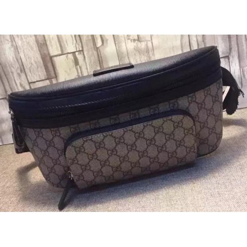 GUCCI GG Supreme Gürteltasche 406372 Schwarz