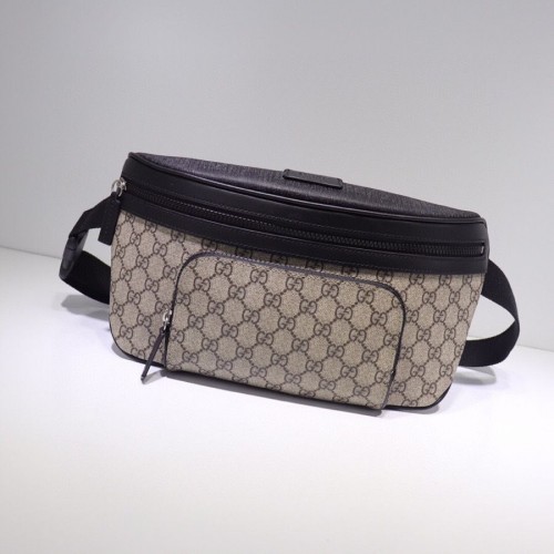 GUCCI GG Supreme Gürteltasche 406372 Braun