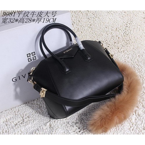 Givenchy Antigona Tasche Glattleder G9981L Schwarz