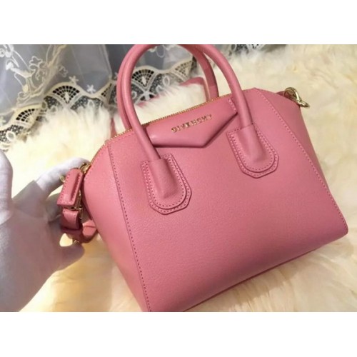 Givenchy Mini Antigona Tasche Ziegenleder G1900 Pink