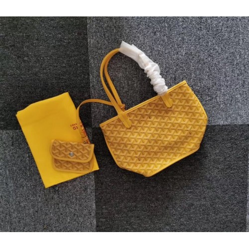 Goyard Kalbsleder Mini Tragetasche 6782 Gelb