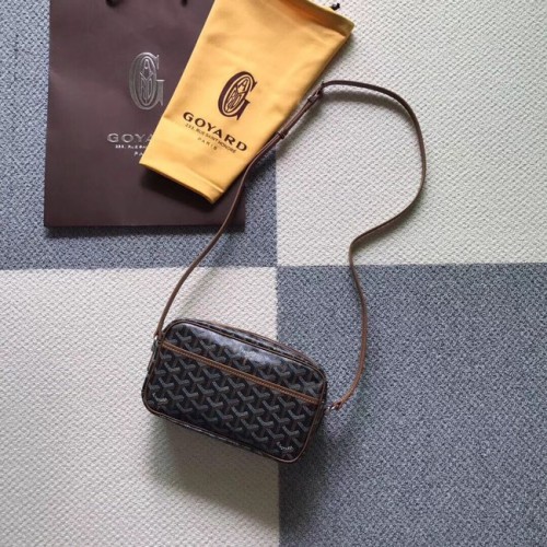 Goyard Kalbsleder Umhängetasche 6788 Grau