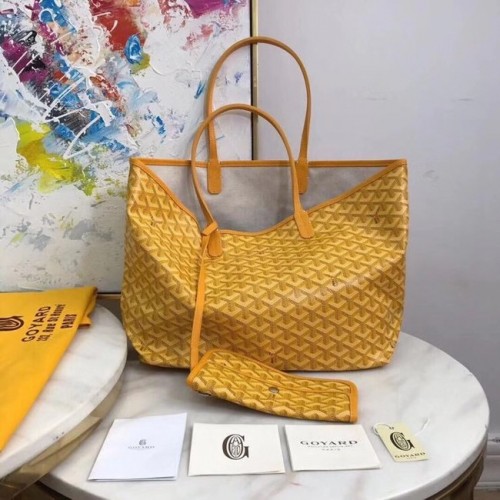 Goyard Kalbsleder Tragetasche 20207 gelb