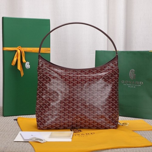 Goyard Hobo-Tasche aus Kalbsleder G9983 Wein