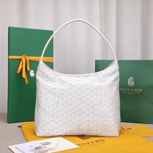 Goyard Kalbsleder Hobo Bag G9983 weiß